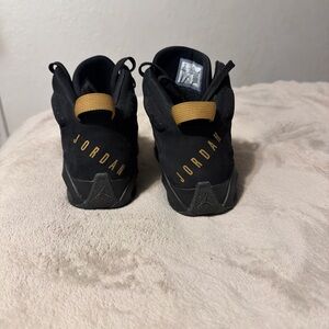 Jordan Kids Sneakers in Black with Gold Accents